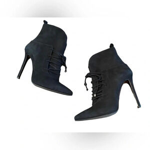 Marc Ellis Made in Italy Black Stiletto Booties